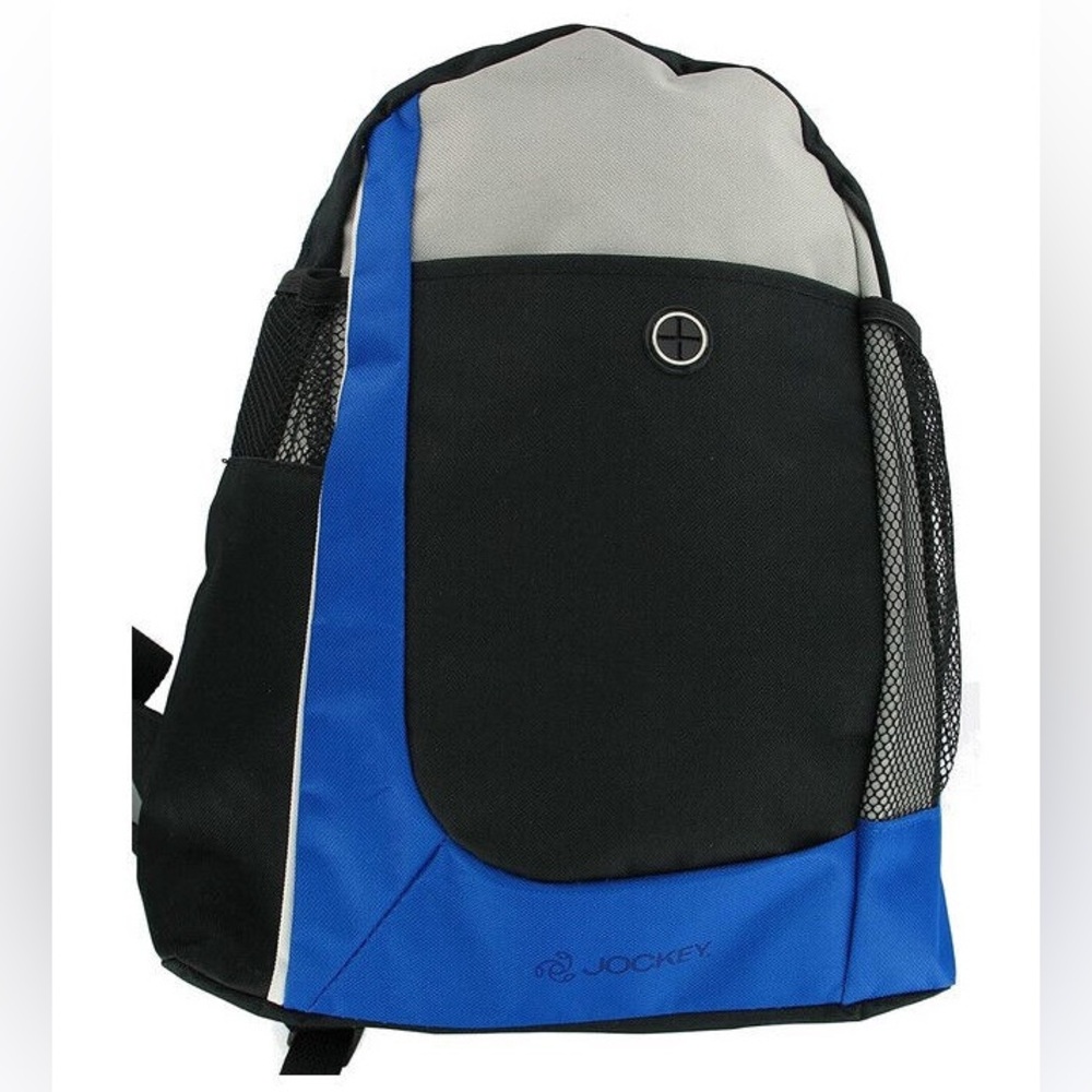 Jockey Crossbody One Shoulder Strap Backpack Gym Tote Book Bag